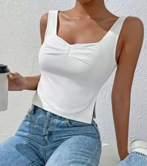White Tank Top Size 6 thumbnail 1