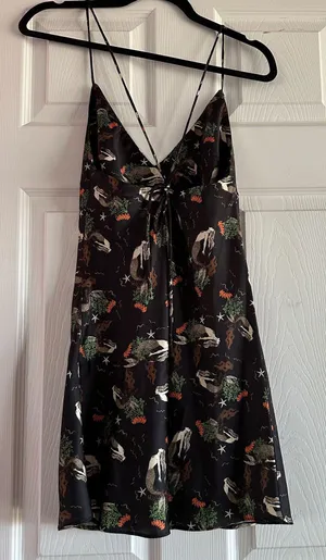 ZARA Satin Mermaid Mini Dress thumbnail 5