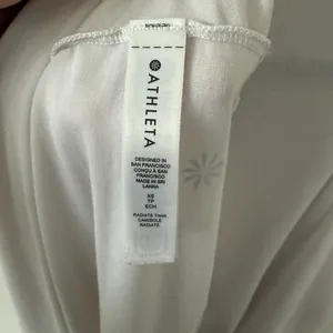 Athleta Radiate Twist‎ Tank Top White Activewear Lightweight Size Extra Small thumbnail 8
