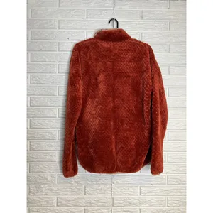 Simply Southern auburn leopard fleece pullover women's size medium preppy trendy thumbnail 7