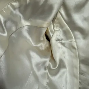 Arden B. Ivory Leather‎ Y2k VTG Moto Jacket Womens Small Full Zip Biker thumbnail 5