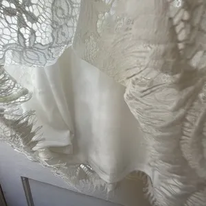 No Boundaries Womens White Lace Dress S Cottagecore Prairie Romantic Coastal Cowgirl Lace thumbnail 7