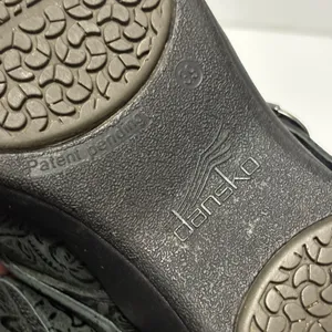 Dansko Allison Slip Resistant Mules Clogs Shoes Womens Size 8.5-9 US 39 EU Black thumbnail 7