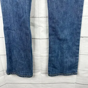 Banana Republic Womens size 4 Vintage Bootcut Denim Jeans Low Rise Stretch Y2K thumbnail 6