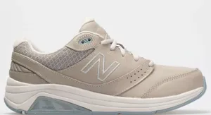 New Balance Women’s Taupe Lace-Up Athletic Sneakers thumbnail 1