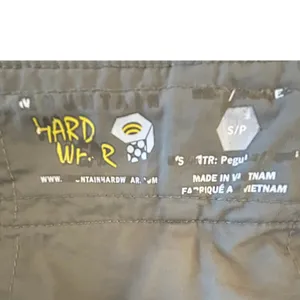 Mountain Hardware S Men's Tan Belted Hiking Trail Pants Outdoor Olive 28" inseam thumbnail 2