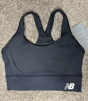 New Balance Sports Bra Black XS thumbnail 1