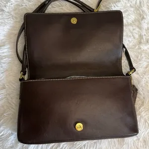 COACH Mahogany 9599 Legacy Flap Crossbody thumbnail 7