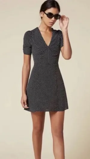 Reformation polka dot mini dress NWT thumbnail 1
