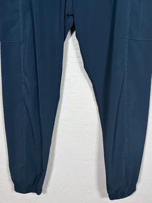 Carhartt Force Women L Navy Blue Modern Fit Jogger Scrub Pant Pockets Dental thumbnail 2