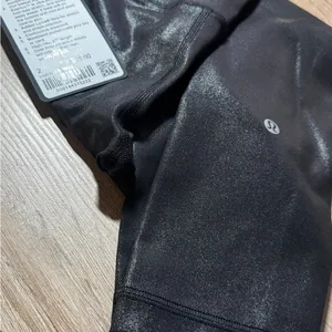 lululemon athletica Black Shiny High-Rise Leggings thumbnail 4