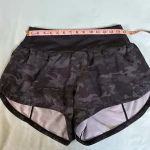 The gym people woman’s high waist quick dry running shorts thumbnail 2