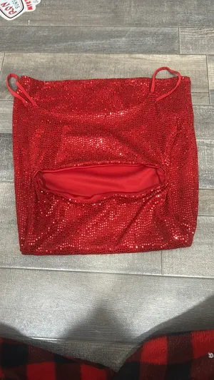 Short hoco dress thumbnail 2