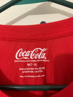Cropped Tee Shirt Red Size M thumbnail 3