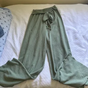 Francesca’s Green Tie Pants thumbnail 1