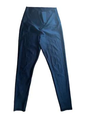 OFFLINE by Aerie Black 7/8 High-Rise Leggings - Size L / Large Activewear Casual thumbnail 2