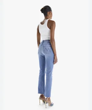 Mother The Tripper Ankle Fray High Rise Ribcage Jeans Size 26. thumbnail 2
