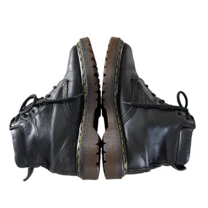 Dr. Martens 939 Boot Women 6.5 Black Made in England Vintage Padded Collar 6-Eye thumbnail 2