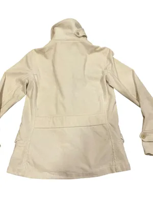 Ralph Lauren corduroy toggle jacket front horn-and-loop closure size XS beige thumbnail 2