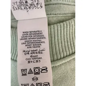 Aloha Island Alo Yoga Cropped Accolade Crew Neck Pullover Sweatshirt Spearmint Size Medium‎ thumbnail 11
