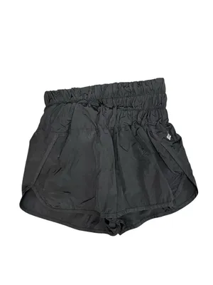Free People FP Movement The Way Home Run Pull On Shorts Black XS READ thumbnail 4