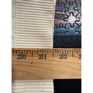 Princess Polly Argyle Sweater Vest Sage Green‎ Cream V-Neck Knit large thumbnail 6