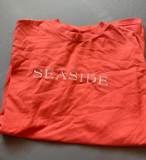 Seaside coral orange tshirt thumbnail 1