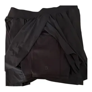 Buffbunny Collection Black 2-in-1 Flowy Athletic Shorts Women’s Medium thumbnail 6