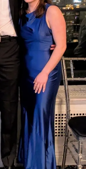 Blue Maxi Dress Small thumbnail 5