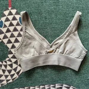 L SPACE Work It Bra Top in Sage Size M/L thumbnail 5