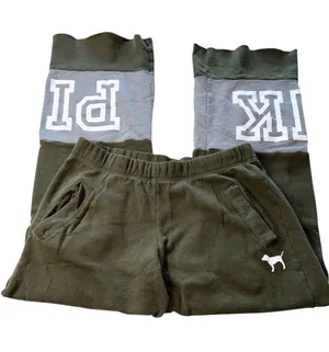 PINK Campus Sweatpants! thumbnail 1