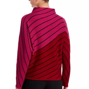 T Tahari Funnel Neck Kimono Sleeve Sweater thumbnail 2