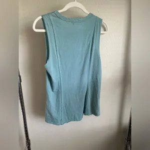 ANTHROPOLOGIE t.la Sleeveless Teal Top. thumbnail 4