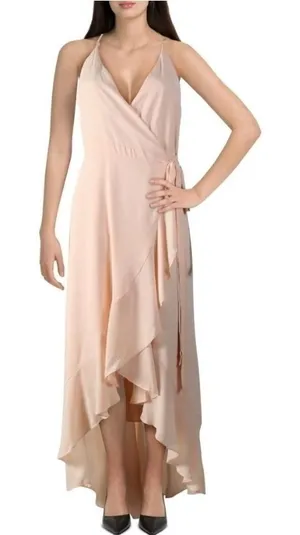Lisa & Lucy Bridesmade‎ Ruffle Dress in Blush XL thumbnail 1