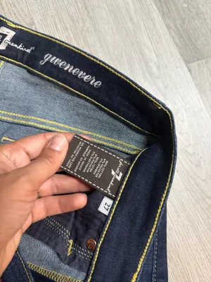 7 For All Mankind genevere skinny jeans thumbnail 5