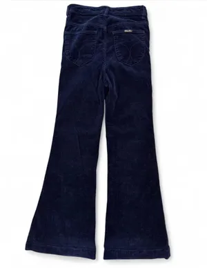 Rolla's womens Navy Eastcoast Flare Corduroy Jeans size 25 US (7 AUS) thumbnail 5