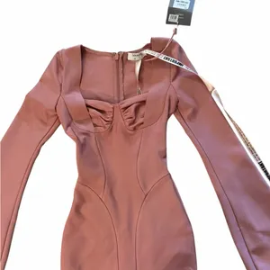 New House of CB London BODY Rose Bandage Midi Dress Long sleeve Pink bandage Y2K thumbnail 2