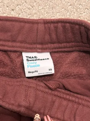 Aritzia TNA Cozy Fleece Sweatpants thumbnail 3
