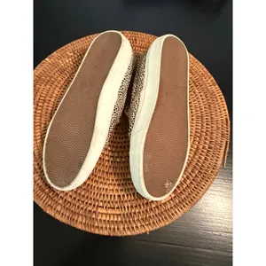 Madewell Sidewalk Slip-On Sneakers Spotted Calf‎ Hair Animal Print Womens 8M thumbnail 4