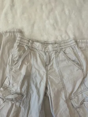 H&M Grey Cargo Pants thumbnail 3