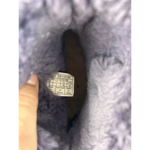 UGG MINI BAILEY SNAPS Graystone SHEEPSKIN WOMEN'S BOOTS. Women's Size 9. NEW thumbnail 5