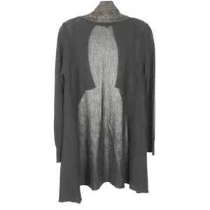 Womens Size Medium LO. RI. Made in Italy Wool Blend Longline Cardigan Sweater thumbnail 3