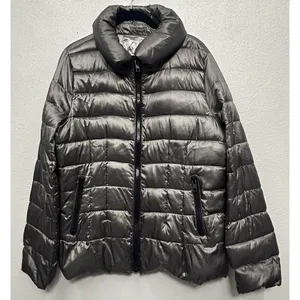 Covington Packable Duck Down Puffer Coat Jacket Size Medium Pewter W/bag Hiking thumbnail 3