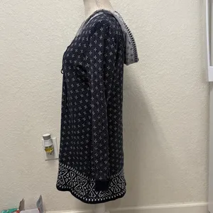 FREE PEOPLE Intimately Navy Pullover Size Small thumbnail 6