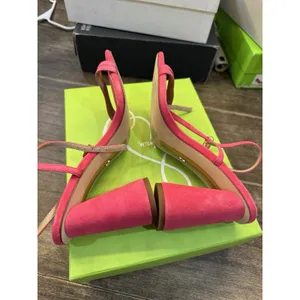 Sam Edelman Kit Dahlia Pink Square Toe Slingback Cylindrical Block Heel Sandals‎ thumbnail 7