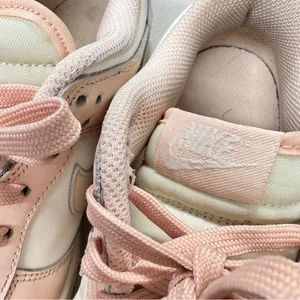 Nike Dunk Low Light Pink White Sneakers Womens 7 Tennis Shoes Running Casual thumbnail 5