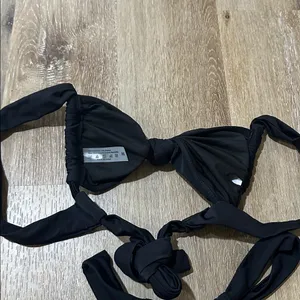 Black Bikini Set cheeky bottoms Size XS thumbnail 2