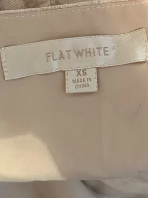 Anthropologie‎ Flate White Crop Square Neck Tank thumbnail 5