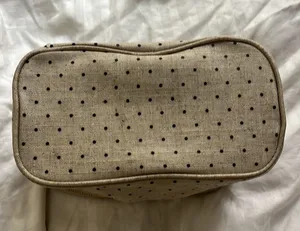 Kate Spade Out to Lunch small handle lunch bag POLKA DOT EUC thumbnail 3