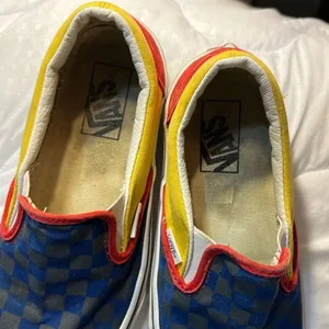 Vans Navy and Yellow Slipons Men’s 7, Women 8.5 thumbnail 8
